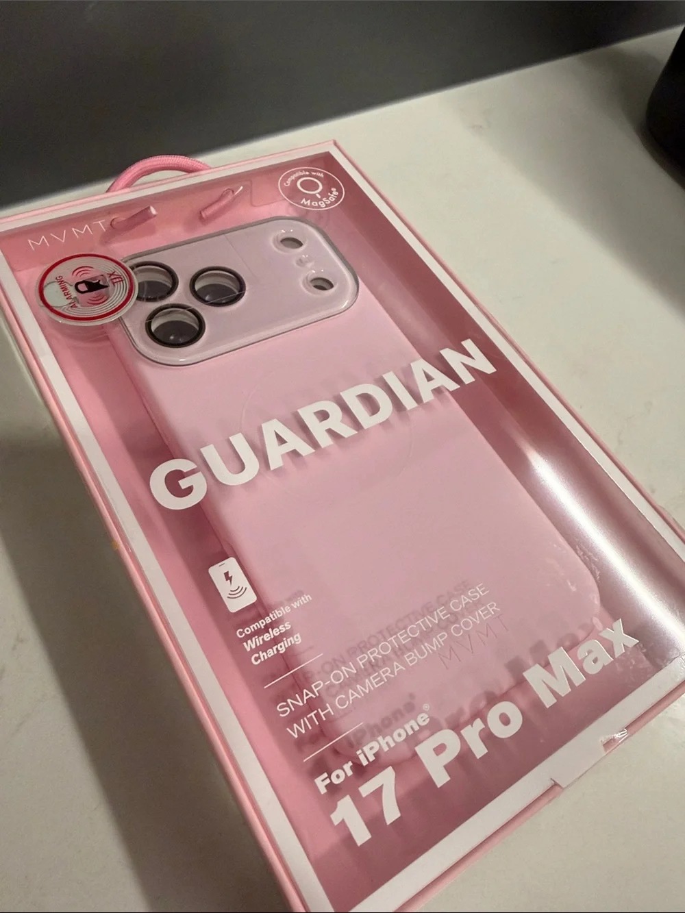 MVMT Guardian Snap-On Case with Camera Bump Cover for iPhone 17 Pro Max